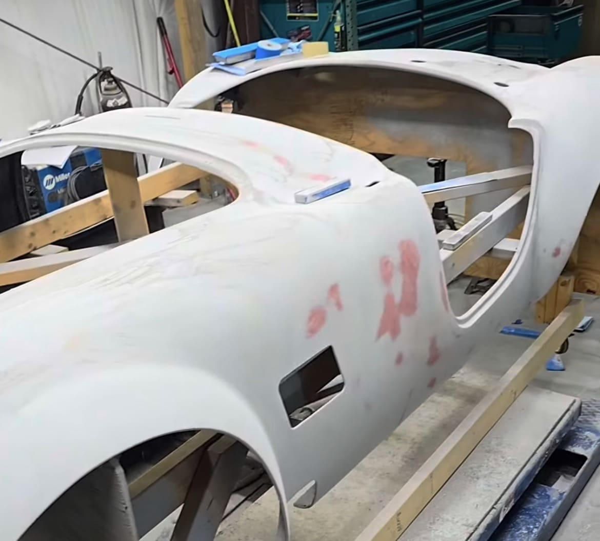 Cobra fiberglass kit car